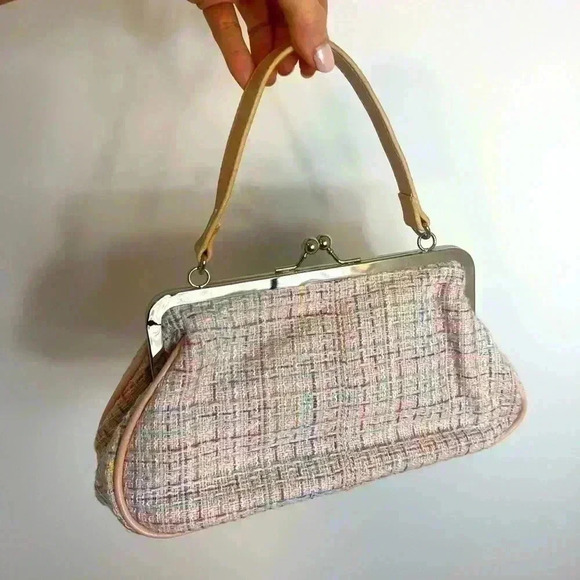 VINTAGE APT 9 TWEED SMALL BAG - Picture 1 of 13